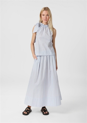 Maula stripe top Light Blue Neo Noir 
